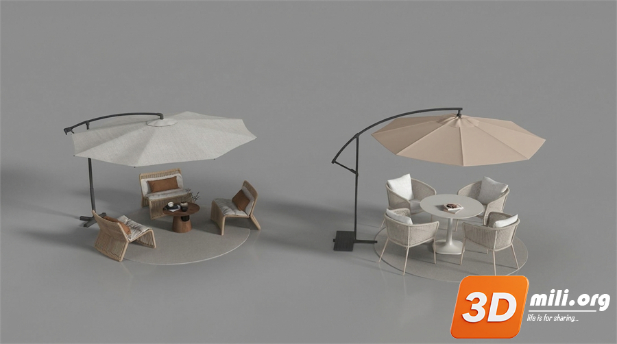 Outdoor Sofa Skp Files